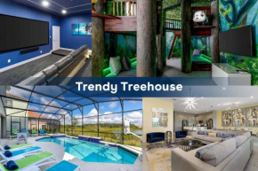 Trendy Villa with Treehouse BR, Arcade & Game Loft